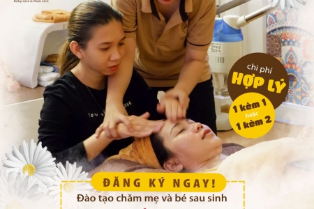 KHÓA HỌC CHĂM SÓC MẸ VÀ BÉ SAU SINH TẠI NHÀ TẠI TP.HCM