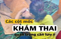 Các mốc khám thai quan trọng mẹ bầu cần lưu ý